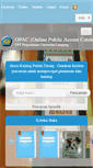 Mobile Screenshot of opac.unila.ac.id